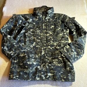 US Navy Digital Camo Working Uniform Jacket Mens Small Short NWU Type I
